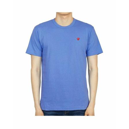 Comme des Garçons, T-Shirts Blauw, Heren, Maat:M