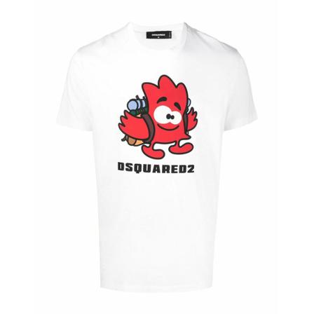 Dsquared2 T-Shirts Hvid, Herre