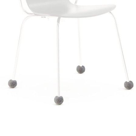 1 stk Silent Sock, Ø 16-22 mm, mørk grå