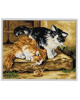 Broderikit Tavla efter Alfred Brunel de Neuville – Överraskning