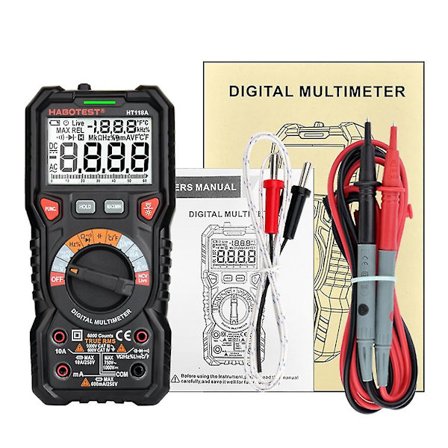 Ht118a Digitalt multimeter Håndholdt multimeter Tester Profesjonell T-rms