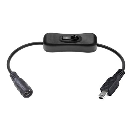 USB/Typ C/Micro USB/Mini USB hane till 5,5x2,1mm hona power Kabel Laddningsadapter Converter 5V