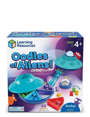 Learning Resources | Oodles Of Aliens! Sorting Saucer | ONE SIZE