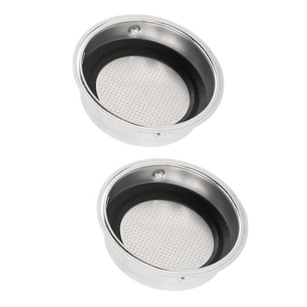 51mm Filterkorg Återanvändbar Rostfri Portafilterkorg för Delonghi Halvautomatisk Kaffemaskin Enkelkopp