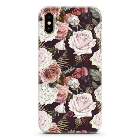 Bjornberry iPhone X / XS Premium Skal - Watercolor Roses