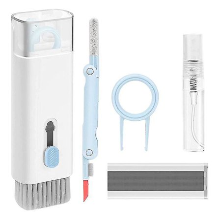 7-i-1 Datamaskinbørstesett Øretelefonrengjøringspenn For Et Ph Tastaturrengjøring