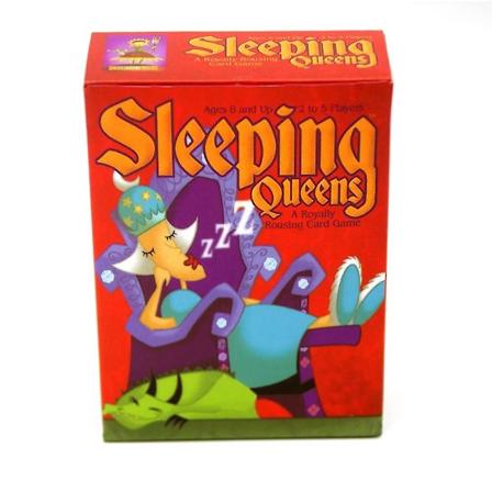 2023 Nytt kortspill på engelsk - Sleeping Queens - Brettspill for 2-5 personer - Familiespill - Vekk dronningen - Strategispill - Morsomt barnespill