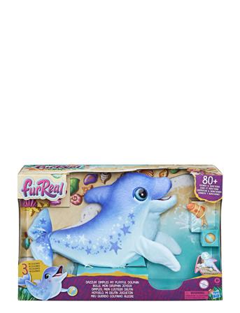 Furreal Dazzlin' Dimples My Playful Dolphin Toys Soft Toys Stuffed Animals Multi/mönstrad Hasbro