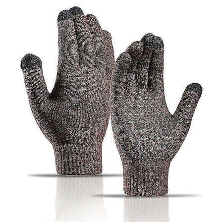 Varmt vintersett med lue, skjerf og hansker, unisex, strikket lue Lv-lingling}