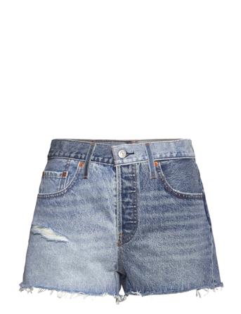 501 Shorts Two T Ab847 Indi Shorts Denim Shorts Blå LEVI ́S Women*Betinget Tilbud