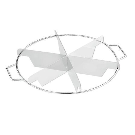 Pai-kutter i rustfritt stål, 6-deler, lager vakkert uniforme paibiter