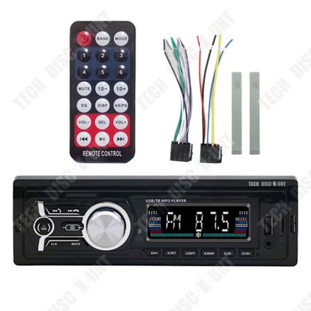 Bilsteor bilradio - TECH DISCOUNT - Bluetooth - MP3 - Subwoofer - FM