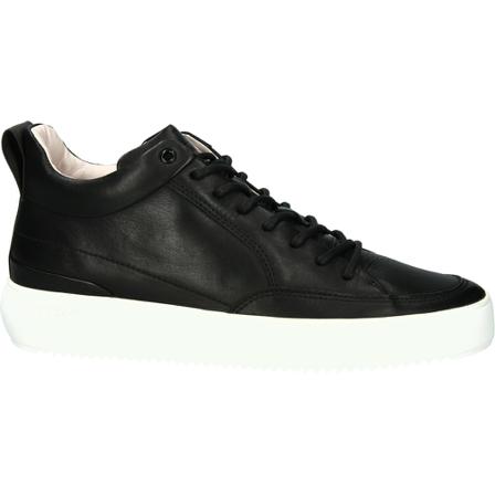 Blackstone, Xg 89 Black - Mid-Sneaker Zwart, Heren, Maat:40 EU,nubuck