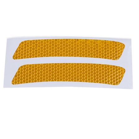 Effektive holdbare 2-pak refleksrefleksstrimler Orange