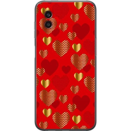 Kompatibel Mobilcover til Samsung Samsung Galaxy Xcover6 Pro GoldenHearts