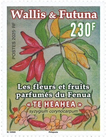 Wallis og Futuna - Blomster og frugter - Postfrisk frimærke