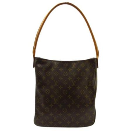 Louis Vuitton Vintage Pre-owned Canvas Looping , Bruin , Dames , Maat: ONE Size Vintage Tassen