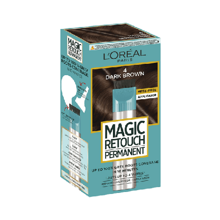 L'Oréal Paris L'Oreal Magic Retouch Permanent Hårfärg Unisex Brun 1 ST
