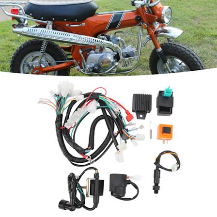 12V Motorstarterkabelsett Høy ytelse Stabil Robust Motorstarterkabelsett Erstatning for CT70