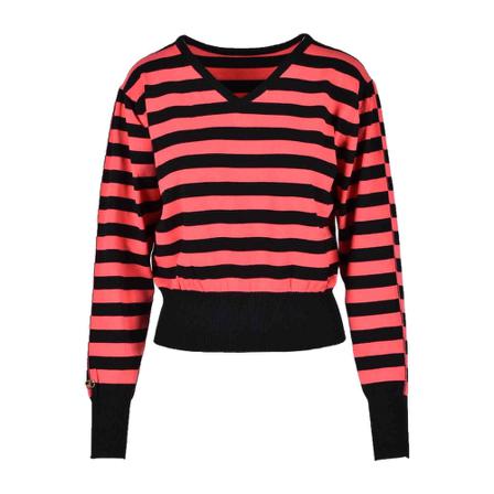 Twinset V-neck Strik Pink, Dame Striktrøjer