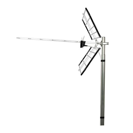 Antenn Yagi 18 Element K21-48 13dB Svart