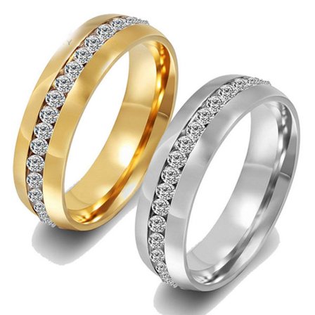 Rostfritt stål ring