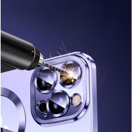 Iphone 14 Pro Max Skal Magsafe Electroplating Magnetic - Lila
