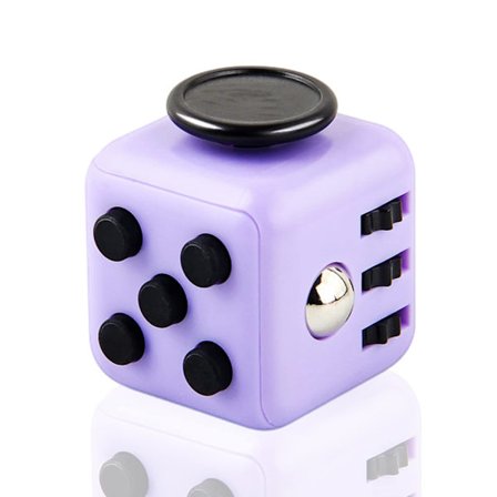 Anti-Stress Fidget Cube Legetøj med 6 Afslappende Moduler, Stress Relief Legetøj, Gave til Børn og Voksne
