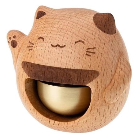 Kauppiaan kello oven avautumiseen, voikellot soivat oven avautuessa, puutyylinen messinkinen ovikello, koti jn