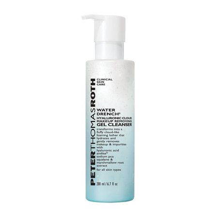 Peter Thomas Roth Water Drench Hyaluronic Cloud Makeup Removing Gel Cleanser 200 ml, Skincare, Renseprodukter, Øjenmakeupfjerner