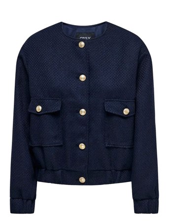 ONLY Onlgia Boucle Jacket Otw - Navy - XL