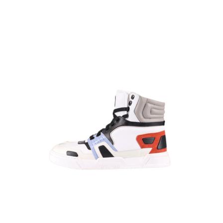 MCM Pre-owned Pre-owned Leather Sneakers , Wit , Heren , Maat: 42 EU