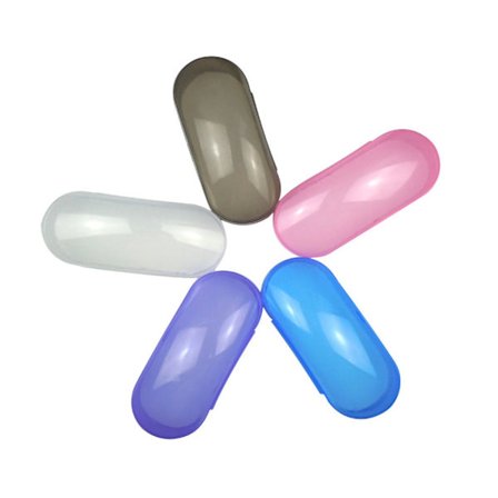 Portable Clear Transparent for Shell Eye Briller Solbriller Hard for Case Box Pr