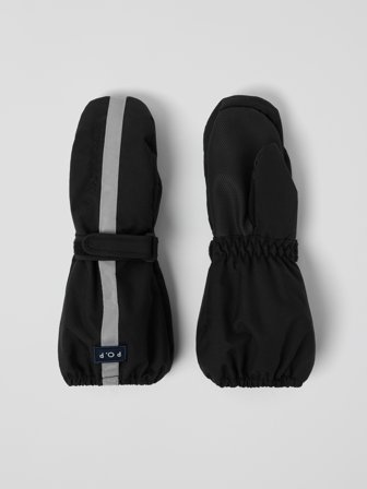 Polarn O. Pyret Vattentäta vadderade vantar - 2 - barnkläder - black