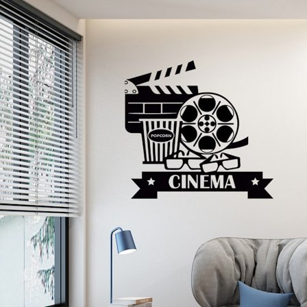 Väggklistermärken för filmprodukter Väggklistermärken Väggdekaler för säng