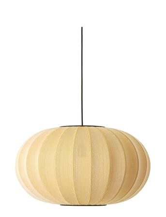 Knit-Wit 57 Oval Pendant Home Lighting Lamps Ceiling Lamps Pendant Lamps Gul Made By Hand