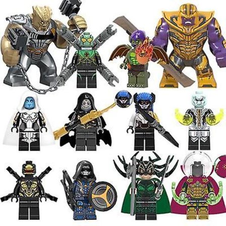Avengers Byggesett Marvel Minifigurer