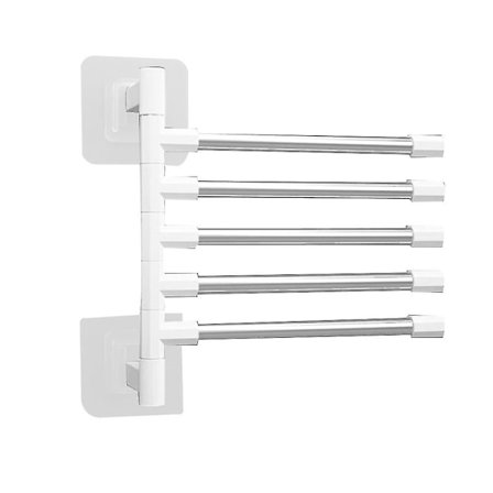 Badhanddukshängare Roterbar Handduk H Handduk H Kit Hylla Hängande