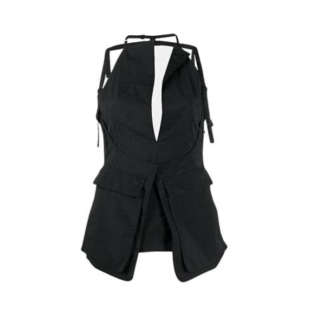 Jacquemus Vest , Zwart , Dames , Maat: M