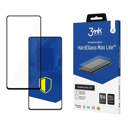 3mk HardGlass Max Lite sort hærdet glas til Xiaomi Poco F5