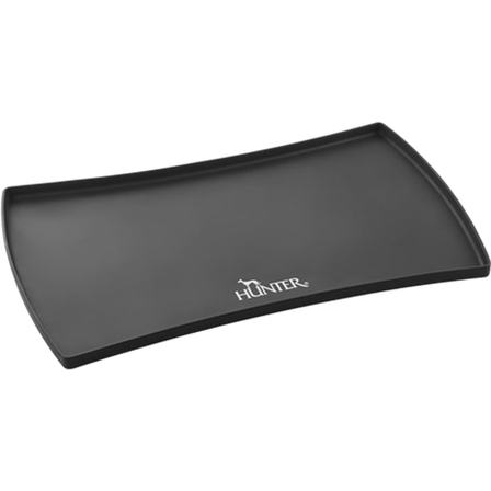 Hunter - Dog & Cat Bowl Base Selection Silicone Black 60x40 cm - Hund - Matplass & vannautomater for hund - Fôrtilbehør for hund - ZOO.no
