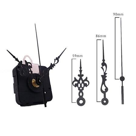 Stum kvartsurverk, tyst klockmekanism, klassisk urverk R