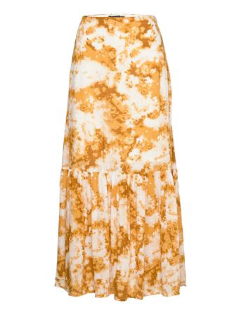 Slmalaika Maxi Skirt Lång Kjol Multi/mönstrad Soaked In Luxury