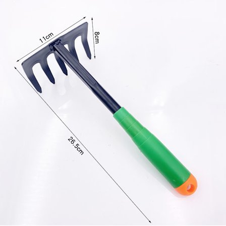 26,5 x 11 x 8 cm håndrive - Blomsterrive med ergonomisk håndtak -