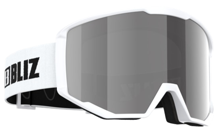 Bliz Spark White with Pink/Silver Mirror