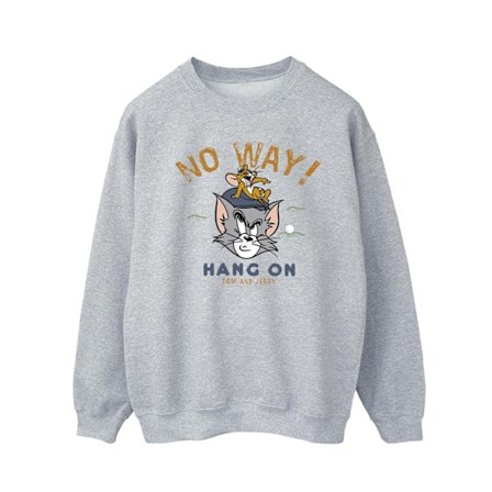 Tom And Jerry Herr Hang On Golf Sweatshirt S Sports Grey