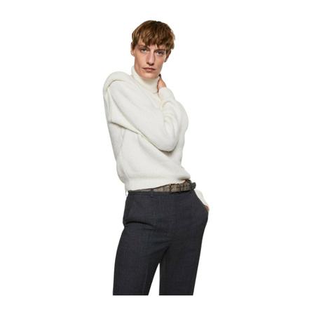 Mango - Polotröjor - Beige - Dam - Storlek: Xs, Dam, Storlek: XS