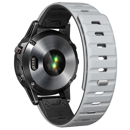 Typ D Silikonarmband för Garmin Fenix 8 51mm/Enduro 3/Enduro 2 26mm Snabbfäste Magnetiskt Armbandsur