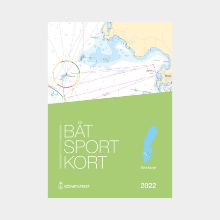 Carte nautiche Sjöfartsverket Göta kanal (Edizione 2022)