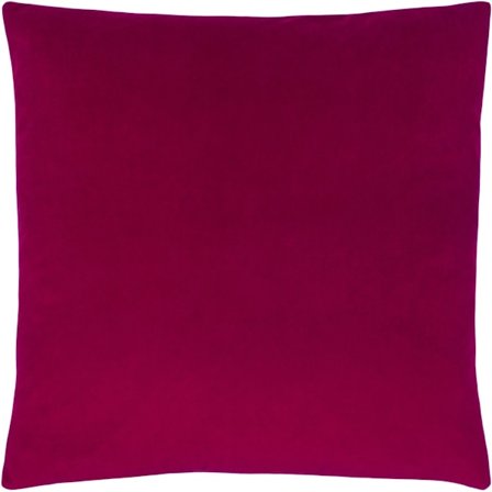 Evans Lichfield Sunningdale Velvet Kuddfodral 50cm x 50cm Cerise
